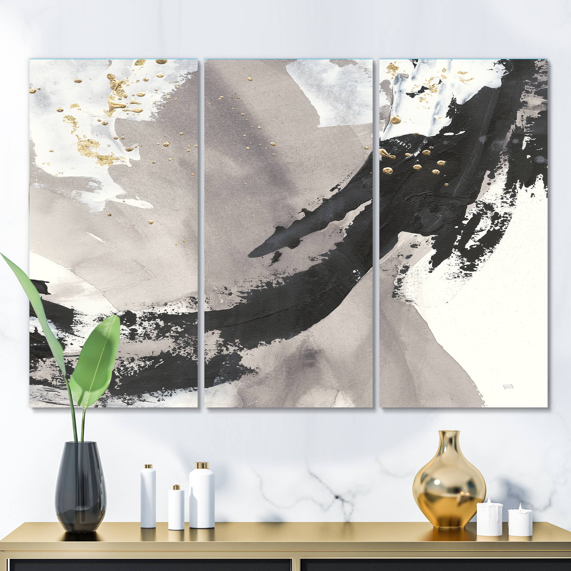 Designart - Glam Painted Arcs III